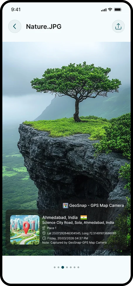 GeoSnap app screenshot 1
